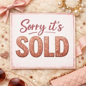 Sorry it’s sold out